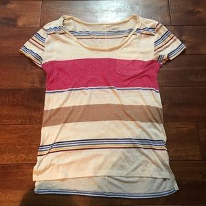 Striped Arizona tee